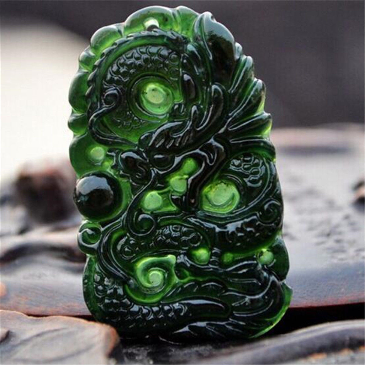 Various Natural Black Green Jade Pendant Buddhism Lucky Amulet Gifts ...