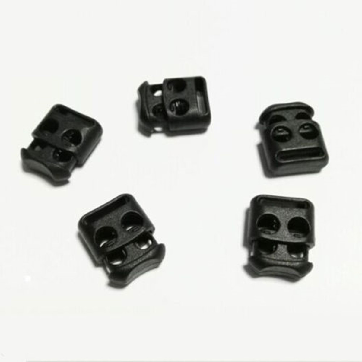 10PCS Shoe Lace Shoelace Buckle Rope Clamp Cord Lock Stopper Run Sports