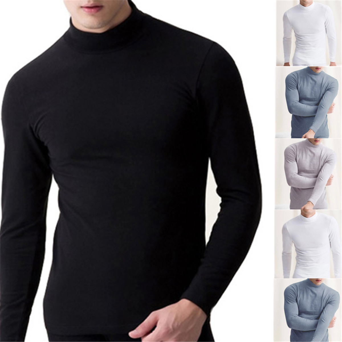 turtleneck t shirt full sleeve