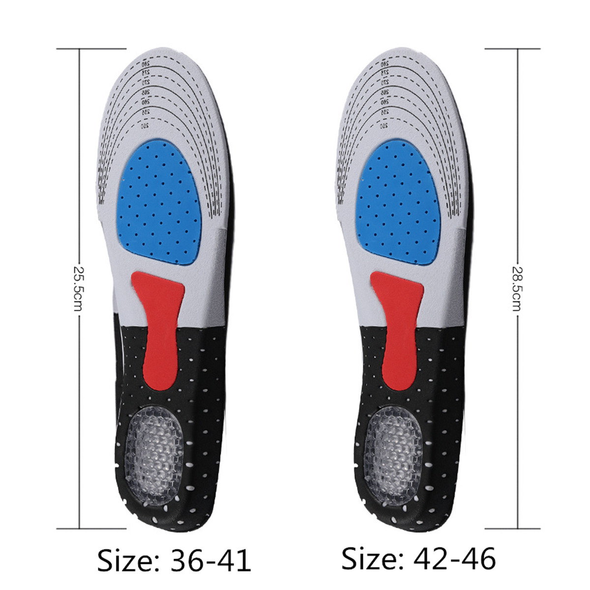Caresole Plantar Fasciitis Insoles Foot Confort Plus Feeling Younger ...