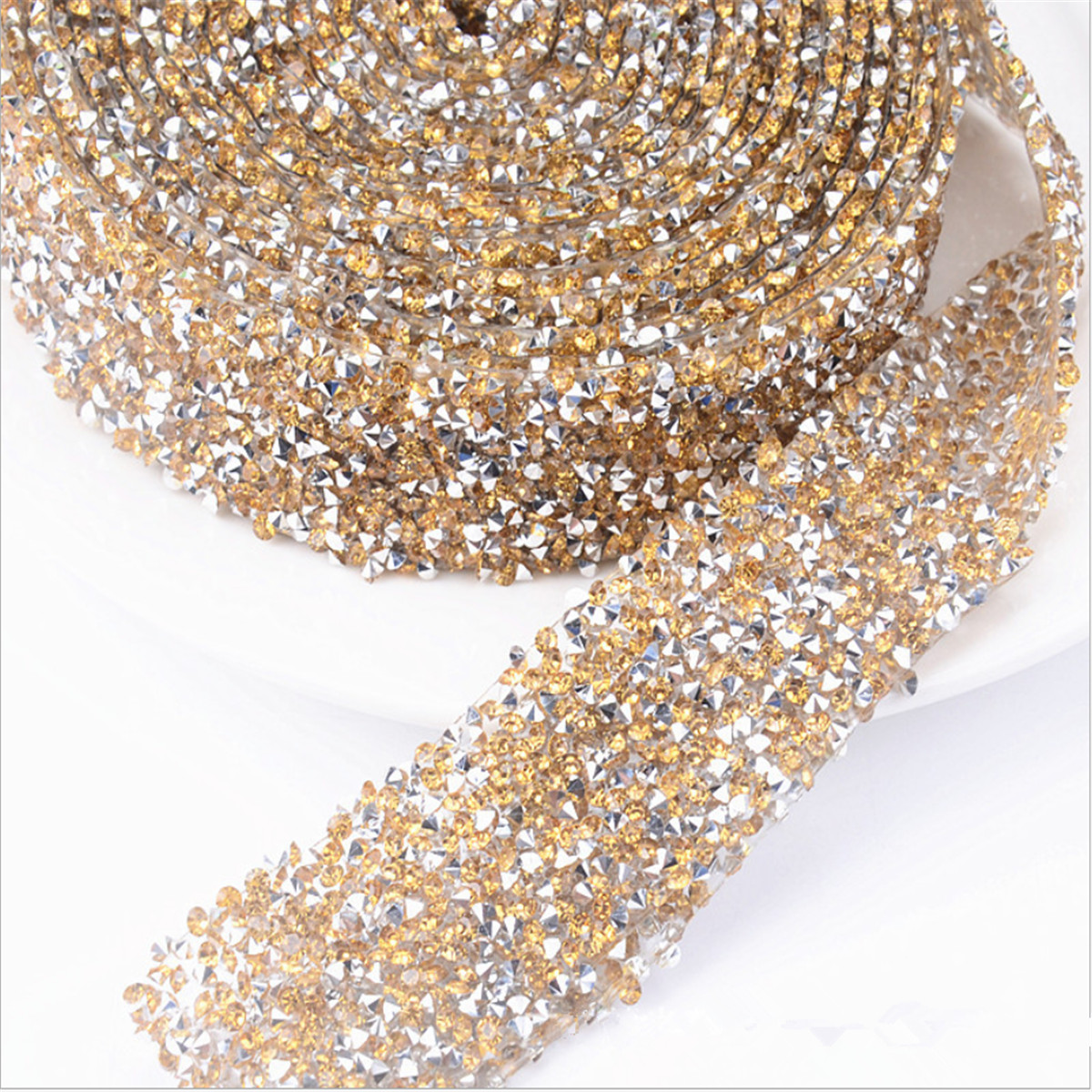 Iron On Applique Wedding Bridal Dress Rhinestone Beaded Trim Embellishment Decor Ebay 7074