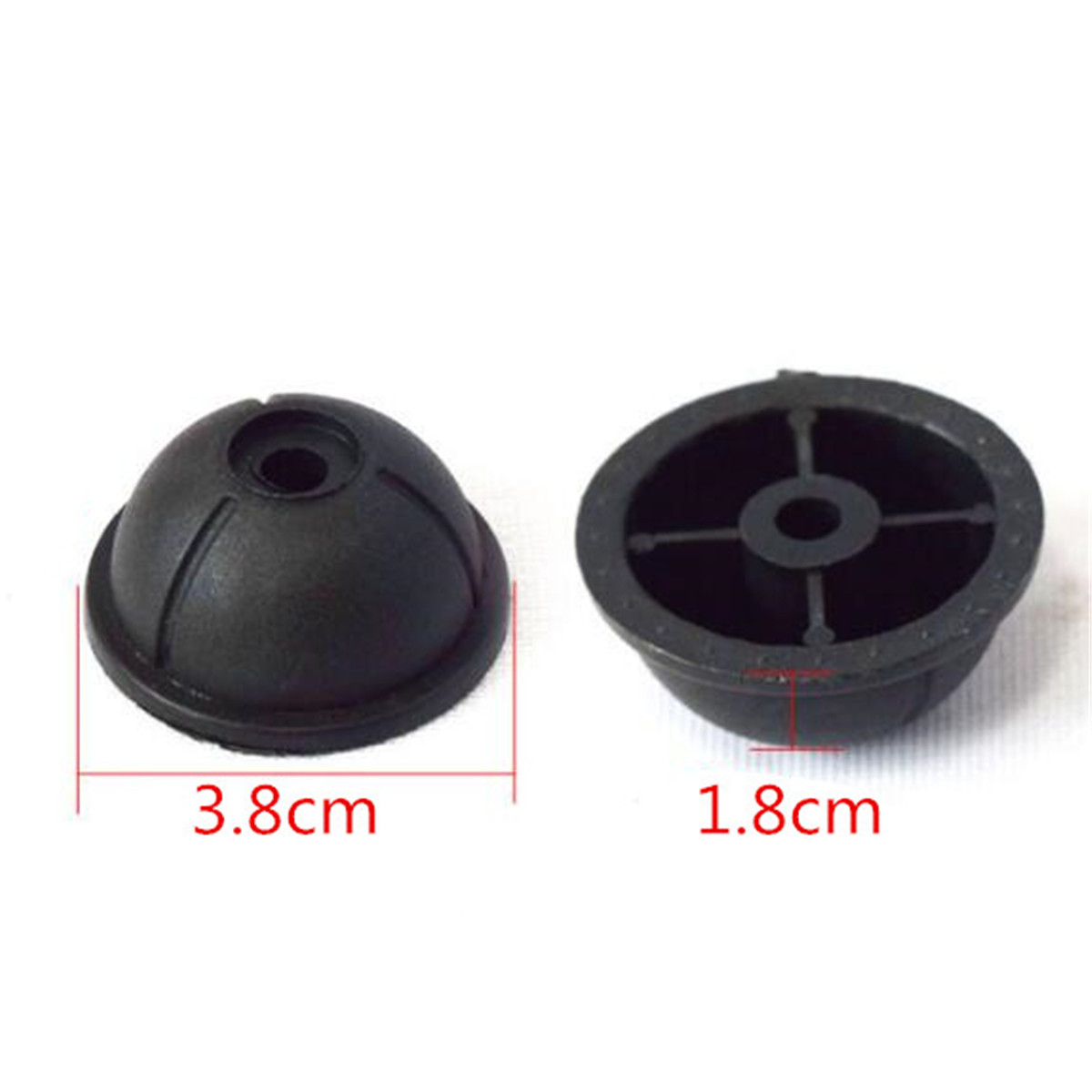 2Pcs Replacement Plastic Luggage Suitcase Stud Foot Feet Pad ...
