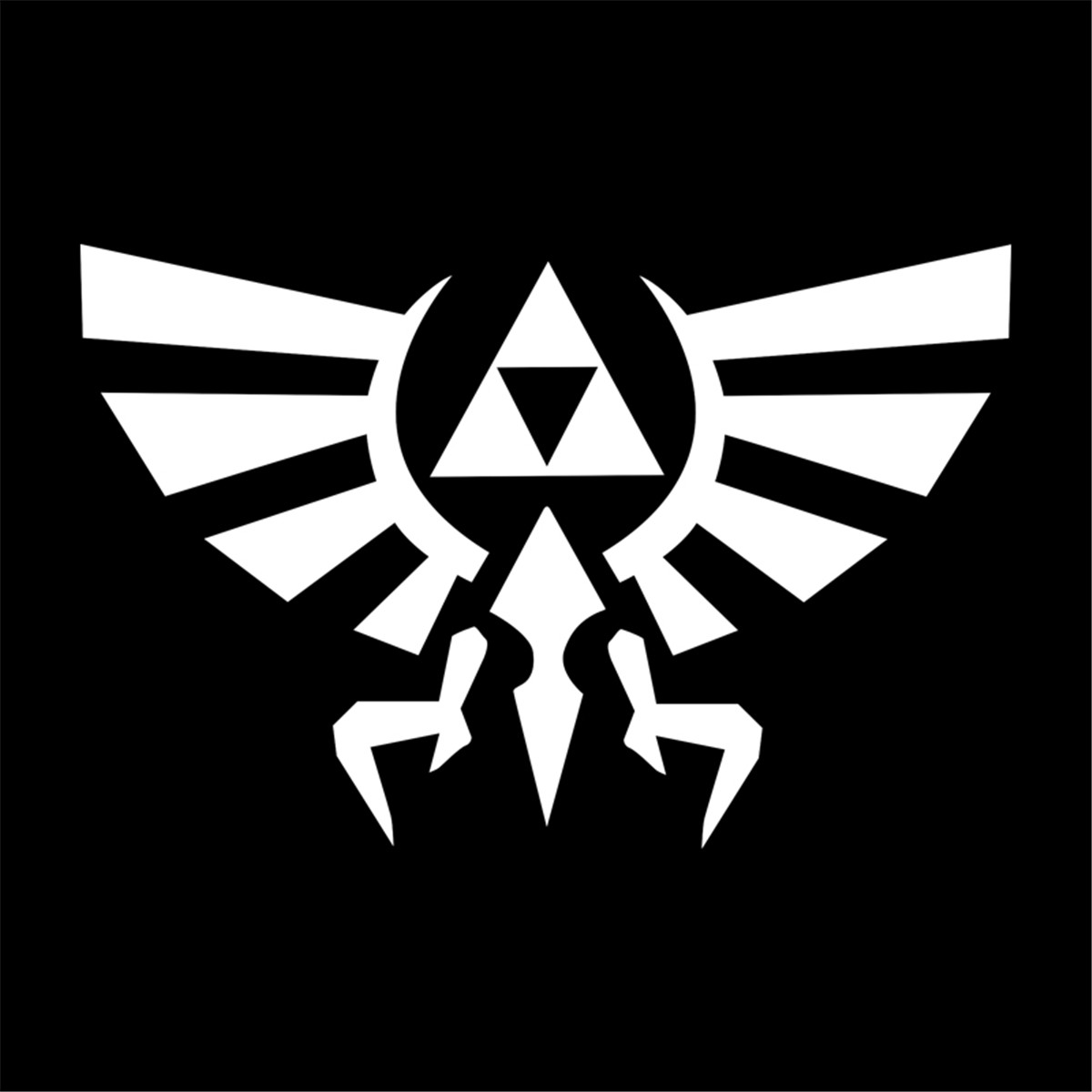 Zelda Triforce of Hyrule Sticker Vinyl Decal Car Window Wall Decor Gift ...