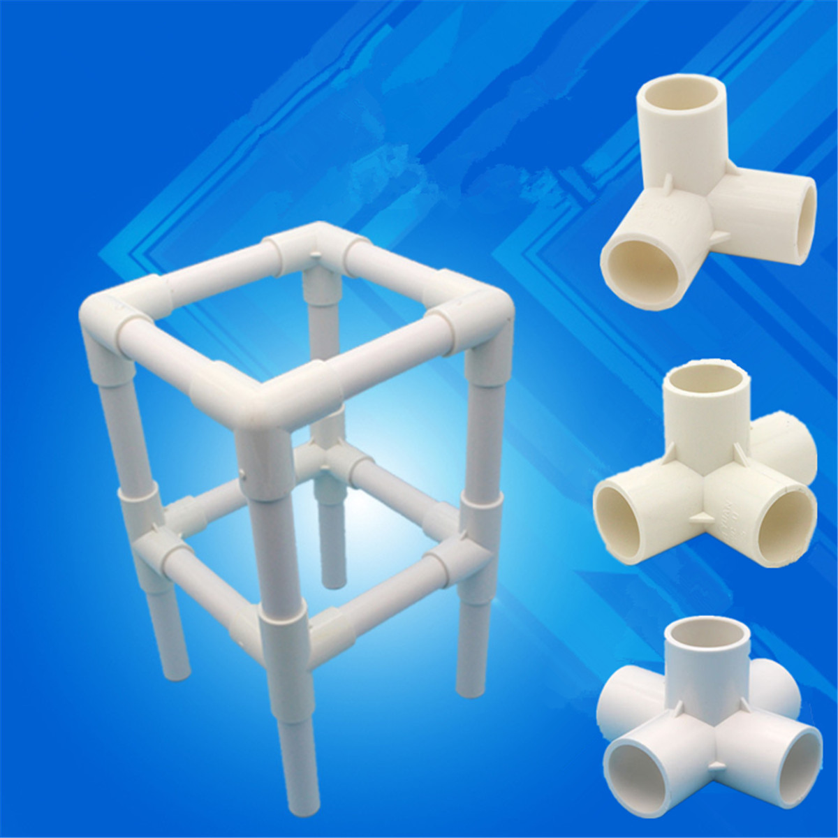 5pcs 20/25/32mm ThreeDimensional PVC Connector DIY Tool 3/4/5 Ways