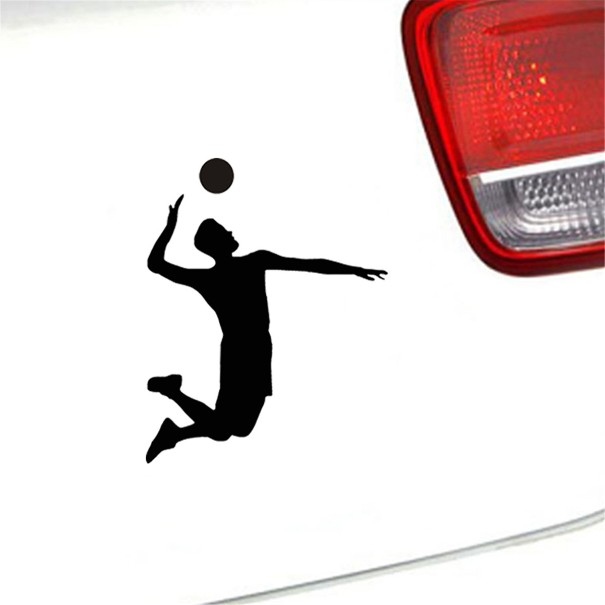 Male Volleyball Player Sport Car Window Door Laptop Bumper Vinyl Sticker Decal