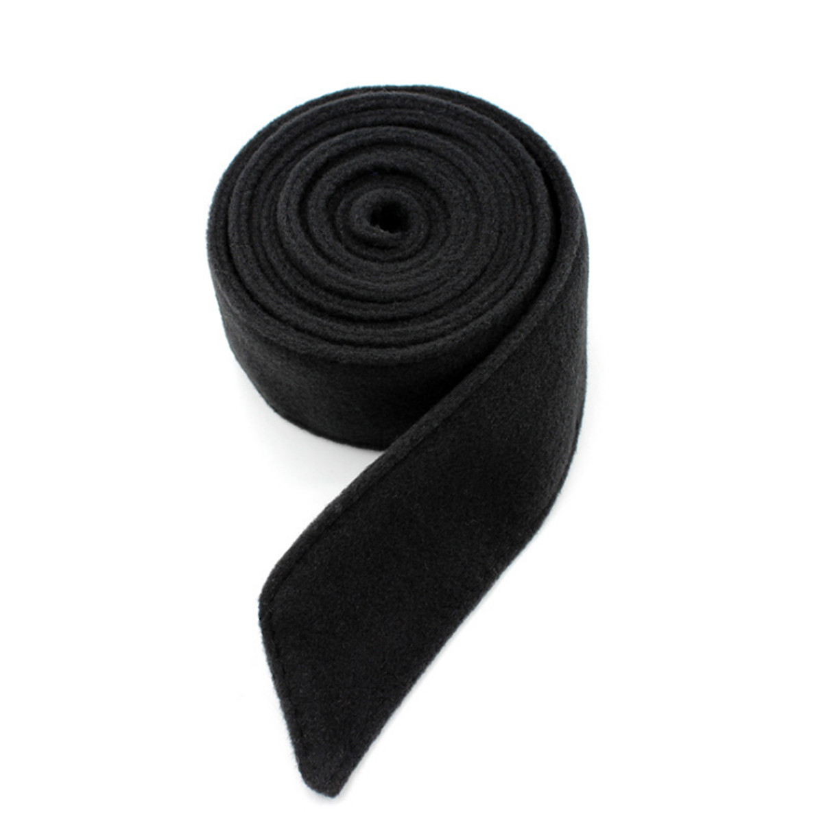 195cm*4.5cm Faux Wool Belt Women Trench Coat Overcoat Jacket Sash Tie