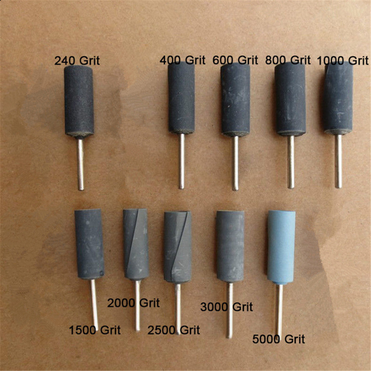 2405000 Grit Sanding Shank Rotary Sandpaper Strip Grinding Polishing