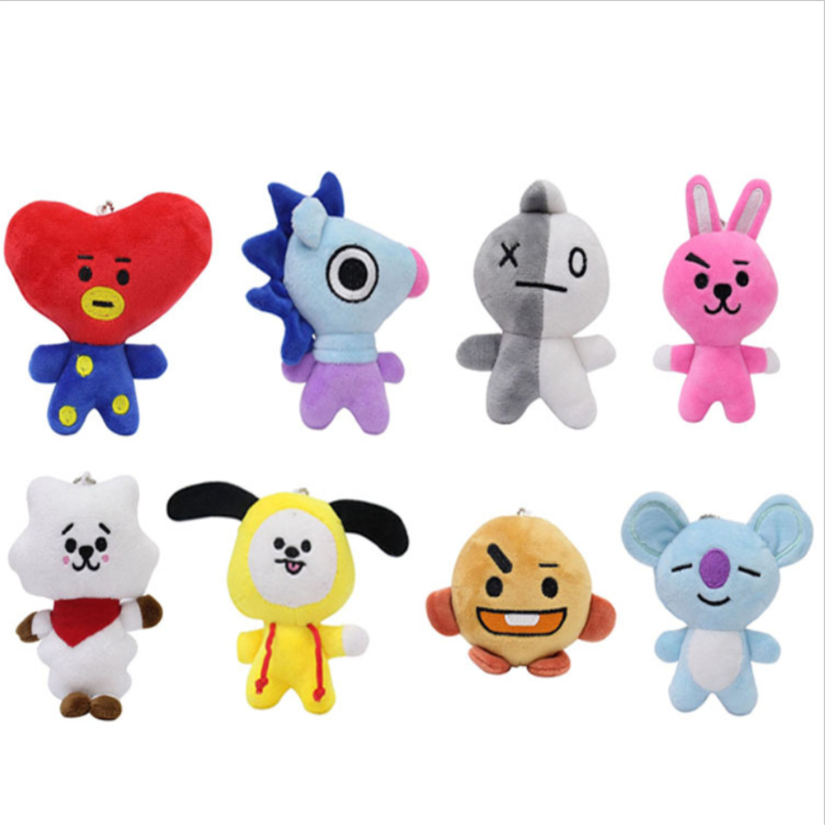 cooky plush keychain