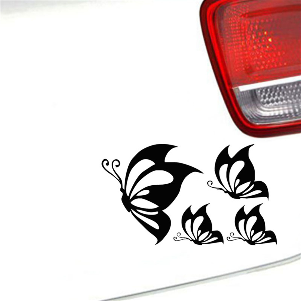 Funny Butterfly Car Sticker Auto Truck Window Door Vinyl Wall Laptop ...