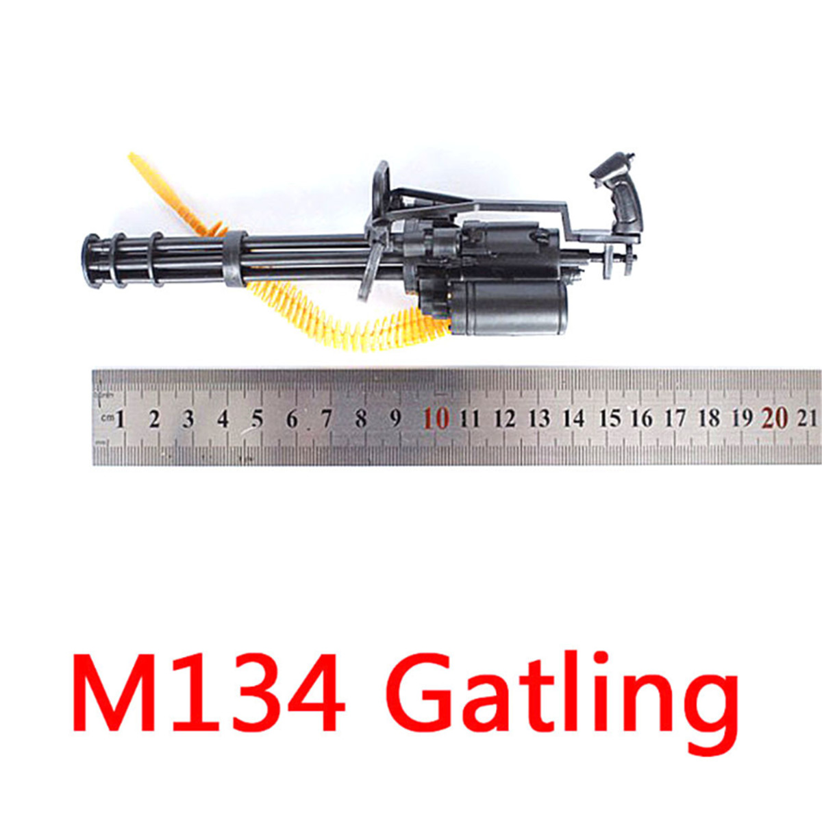 1:6 Action Figures M134 Gatling Minigun T800 Heavy Machine Gun Model toy g ML