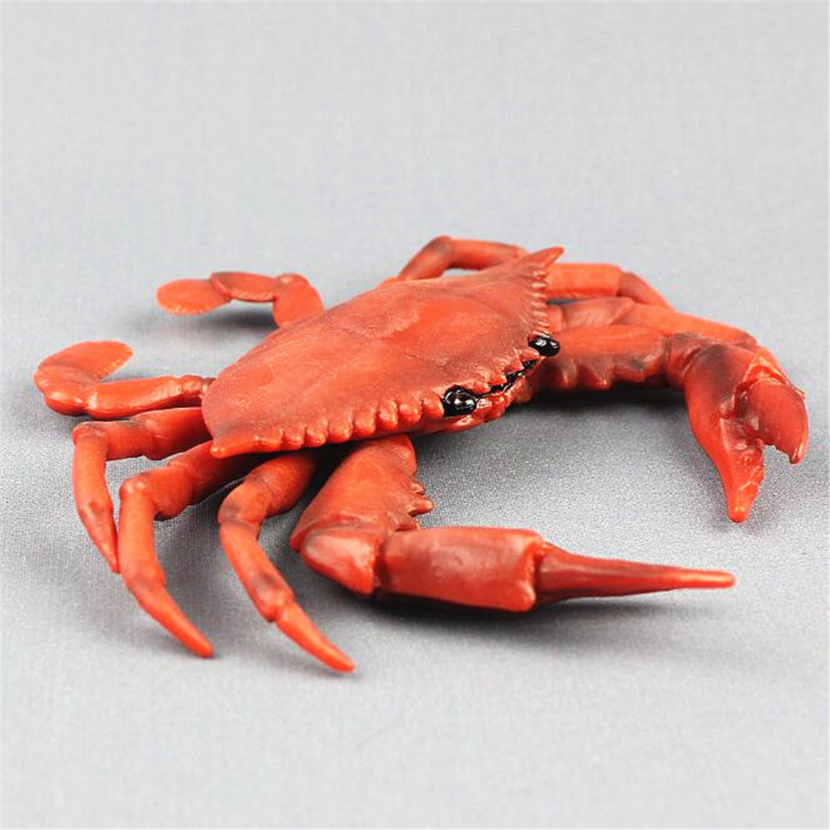 Red Crab Realistic Sea Animal Model Plastic Figure Toy Kids Gifts Large ...